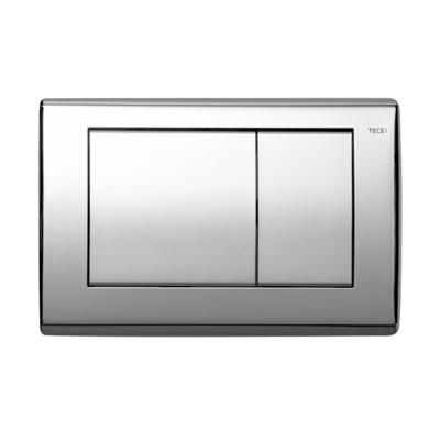 Панель с 2-мя клавишами смыва, хром глянцевый (латунь)